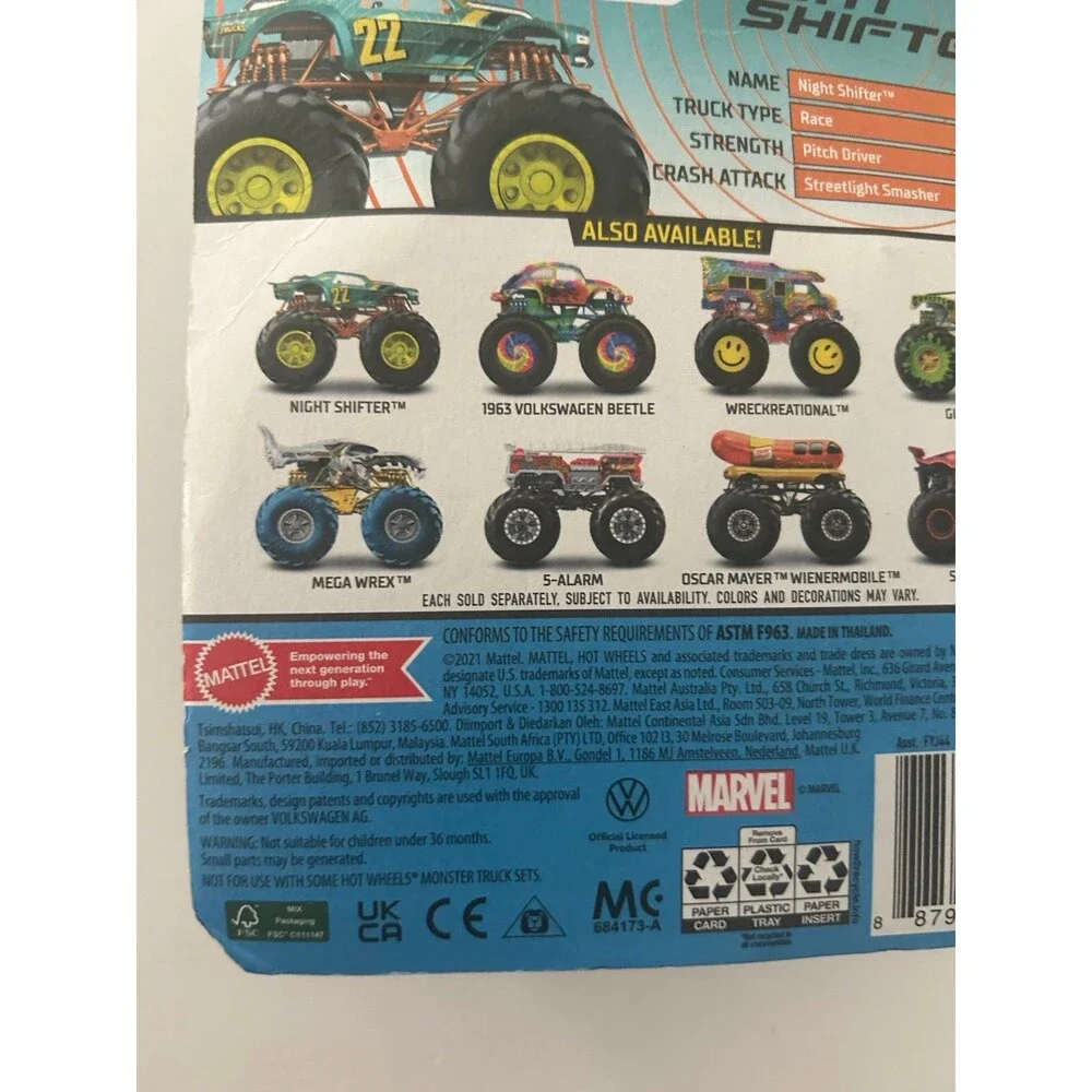 Hot Wheels Monster Trucks Crash Legends